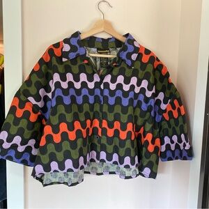 Nooworks Linen Olivia Top NWOT - 4XL